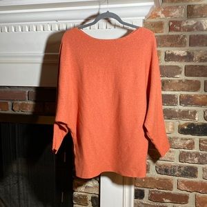 Chico’s Sweater.  No tag.  Probably a size 2 in Chico’s sizes.  Great for fall.